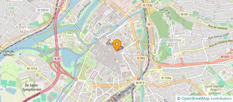 localisation de l'entreprise MONSIEUR RAYMOND BELLAVIA  METZ