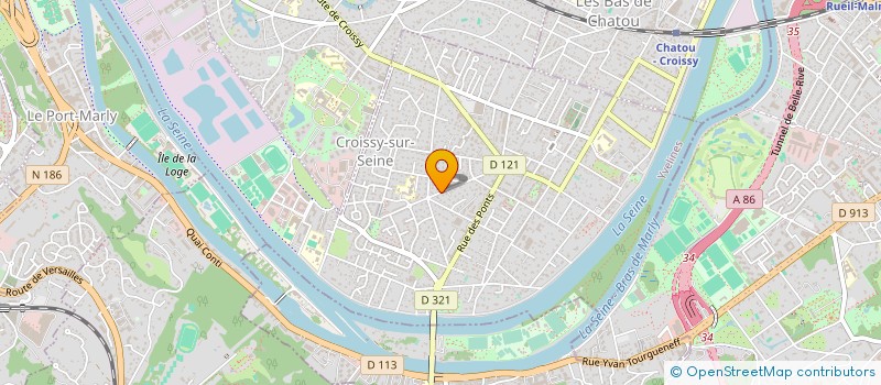 localisation de l'entreprise MONSIEUR RAYMOND BELLICHA à CROISSY-SUR-SEINE