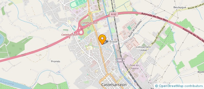 localisation de l'entreprise MONSIEUR RAYMOND BERNARDINI  CASTELSARRASIN