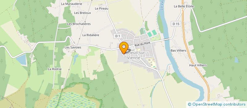 localisation de l'entreprise MONSIEUR RAYMOND BERTAUD  MONTHOIRON