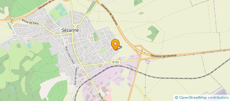 localisation de l'entreprise MONSIEUR RAYMOND BERTHIER  SEZANNE