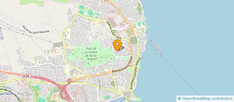 localisation de l'entreprise MONSIEUR RAYMOND BIBER  MARTIGUES