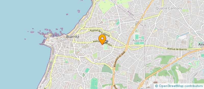 localisation de l'entreprise MONSIEUR RAYMOND BIDAUD à BIARRITZ