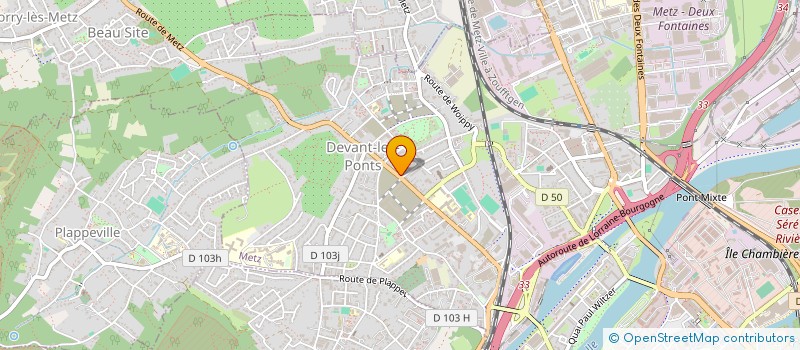 localisation de l'entreprise MONSIEUR RAYMOND BLOND  METZ