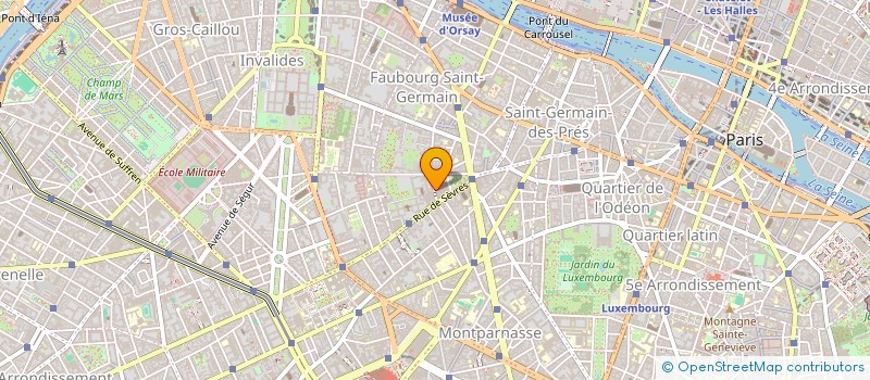 localisation de l'entreprise MONSIEUR RAYMOND BOUDET-DALBIN  PARIS