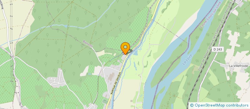 localisation de l'entreprise MONSIEUR RAYMOND BOUILLET  BANNAY