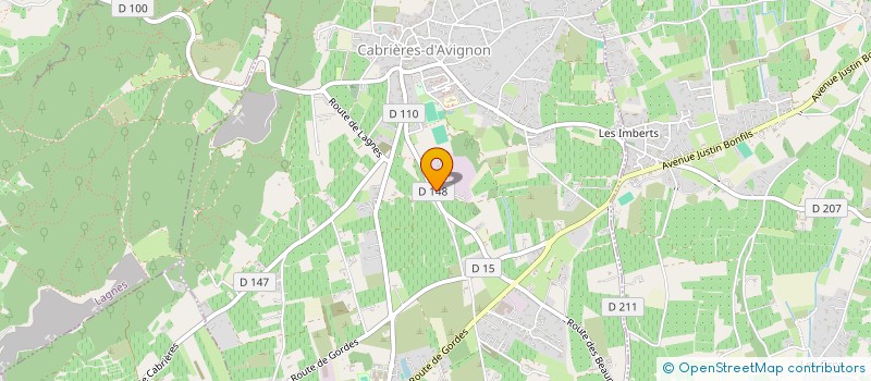 localisation de l'entreprise MONSIEUR RAYMOND BOUSCARLE  GORDES