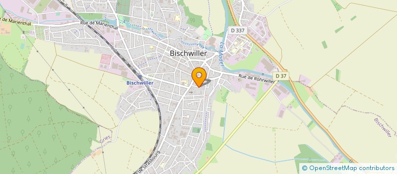 localisation de l'entreprise MONSIEUR RAYMOND BRACKER à BISCHWILLER