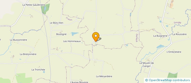 localisation de l'entreprise MONSIEUR RAYMOND BREMIN  POMMERIEUX