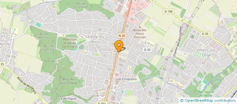 localisation de l'entreprise MONSIEUR RAYMOND BRIANNE à LONGPONT-SUR-ORGE