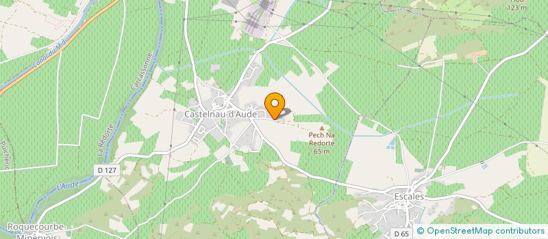 localisation de l'entreprise MONSIEUR RAYMOND BRU  CASTELNAU-D'AUDE