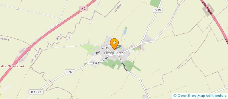 localisation de l'entreprise MONSIEUR RAYMOND CARPENTIER  FLESQUIERES