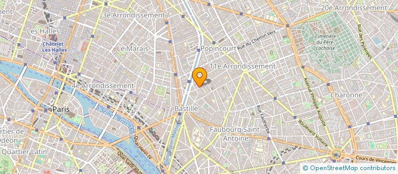 localisation de l'entreprise MONSIEUR RAYMOND CASPAR à PARIS