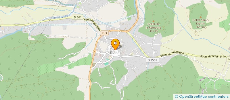 localisation de l'entreprise MONSIEUR RAYMOND CASTEGNARO à RIANS