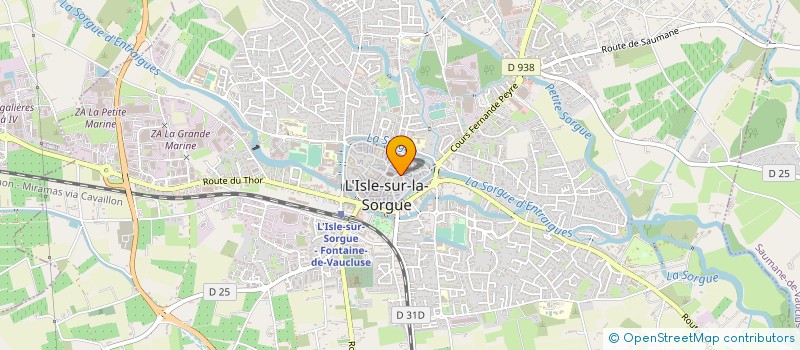 localisation de l'entreprise MONSIEUR RAYMOND CASTELLO à L'ISLE-SUR-LA-SORGUE