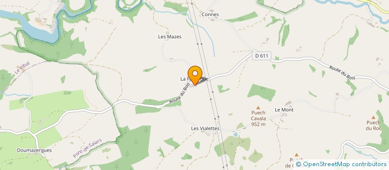 localisation de l'entreprise MONSIEUR RAYMOND CAUS à SEGUR