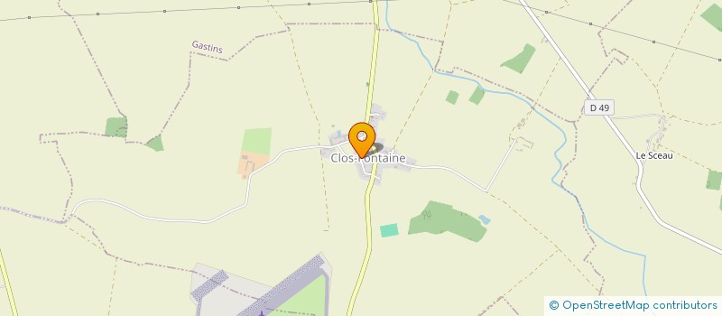 localisation de l'entreprise MONSIEUR RAYMOND CAZENAVE  CLOS-FONTAINE