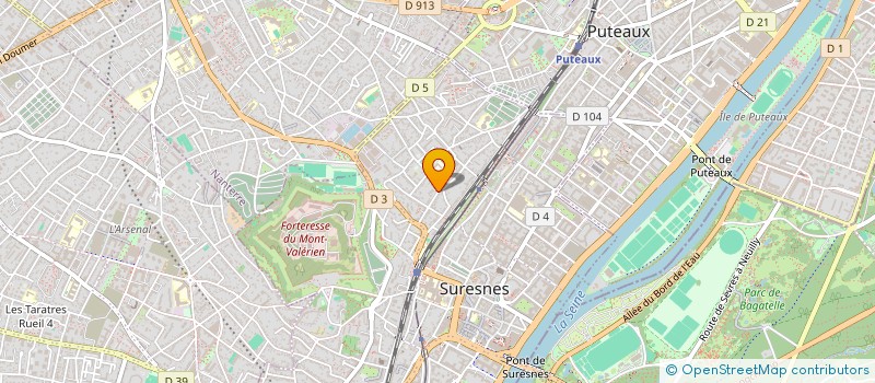 localisation de l'entreprise MONSIEUR RAYMOND CESTRIERES à SURESNES