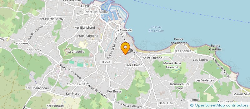 localisation de l'entreprise MONSIEUR RAYMOND CHAILLOU  L'ILE-D'YEU