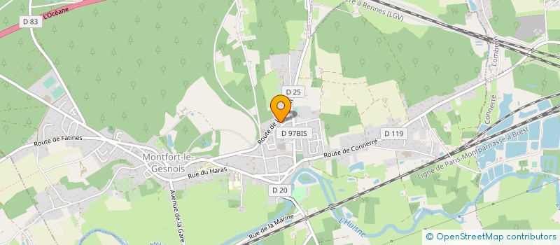 localisation de l'entreprise MONSIEUR RAYMOND CHAMBRIER  LOMBRON