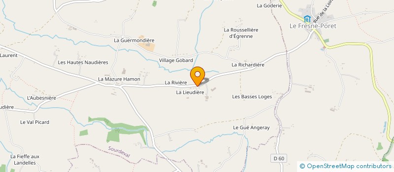 localisation de l'entreprise MONSIEUR RAYMOND CHAMPS à PERRIERS-EN-BEAUFICEL