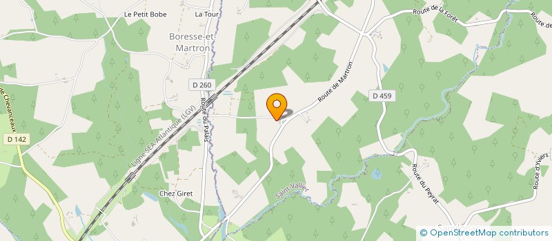 localisation de l'entreprise MONSIEUR RAYMOND CHARBONNIER  BROSSAC