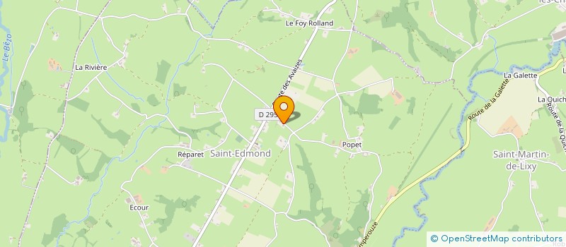 localisation de l'entreprise MONSIEUR RAYMOND CHETAIL à SAINT-EDMOND