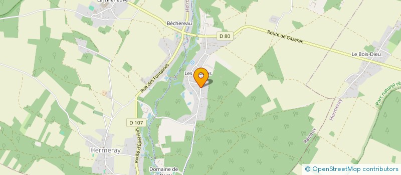 localisation de l'entreprise MONSIEUR RAYMOND CHEVILLARD  RAIZEUX