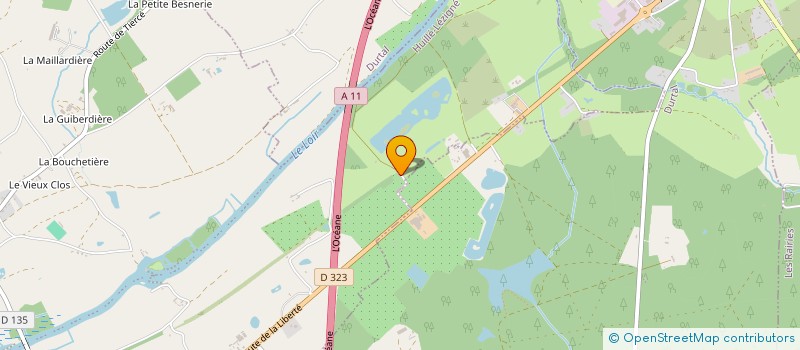 localisation de l'entreprise MONSIEUR RAYMOND CHEVREUX  DURTAL