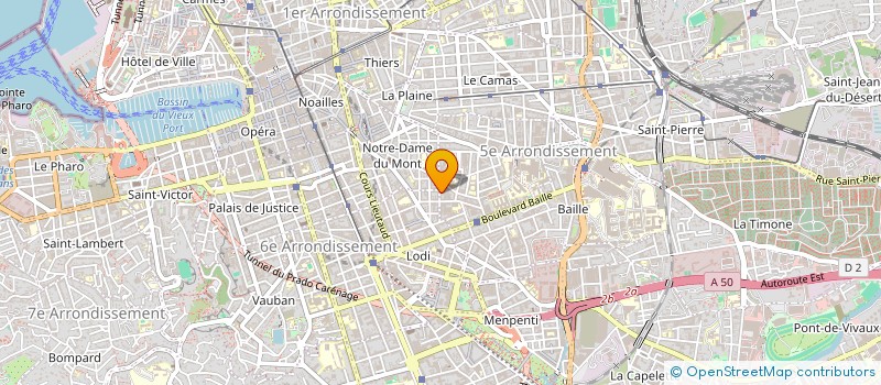 localisation de l'entreprise MONSIEUR RAYMOND CHOQUELL à MARSEILLE