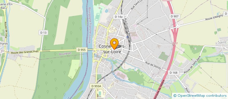 localisation de l'entreprise MONSIEUR RAYMOND CITRON à COSNE-COURS-SUR-LOIRE