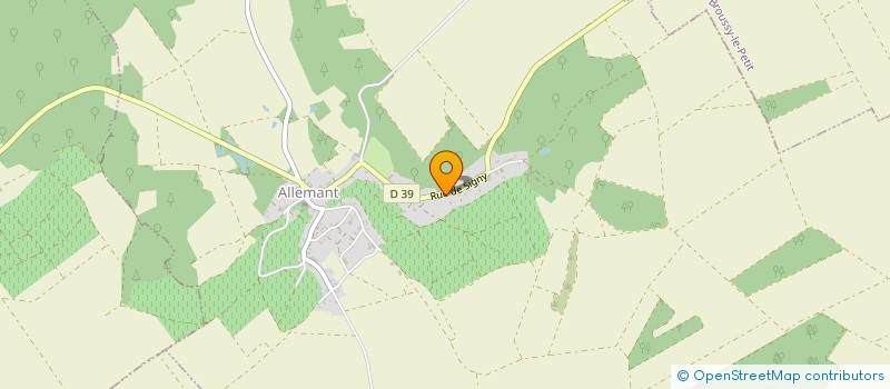 localisation de l'entreprise MONSIEUR RAYMOND COLIN  ALLEMANT