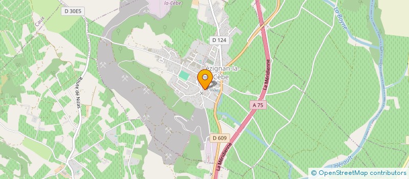 localisation de l'entreprise MONSIEUR RAYMOND COMARRIU  LEZIGNAN-LA-CEBE