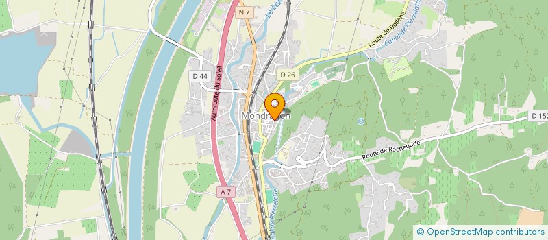 localisation de l'entreprise MONSIEUR RAYMOND CONROZIER  MONDRAGON