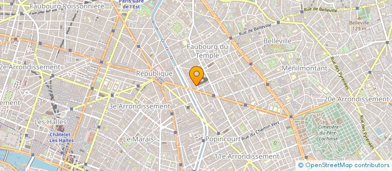 localisation de l'entreprise MONSIEUR RAYMOND COQUILLARD à PARIS