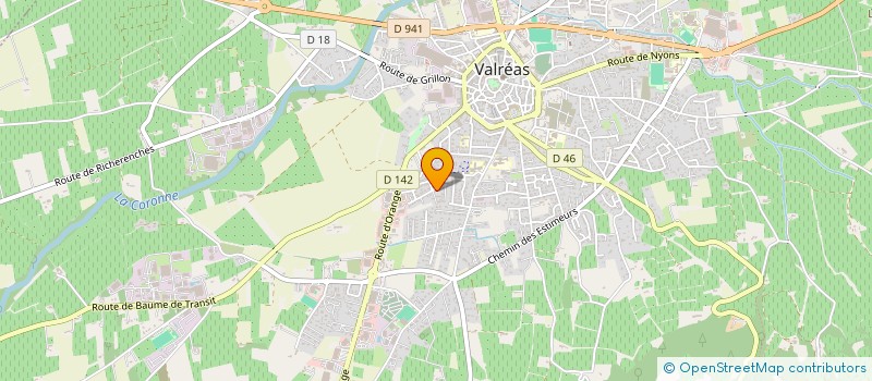 localisation de l'entreprise MONSIEUR RAYMOND CORRIERI à VALREAS