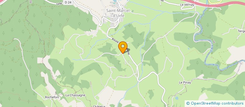 localisation de l'entreprise MONSIEUR RAYMOND COUAVOUX  SAINT-MARCEL-D URFE