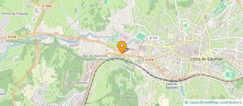 localisation de l'entreprise MONSIEUR RAYMOND COURDIER  MONTMOROT