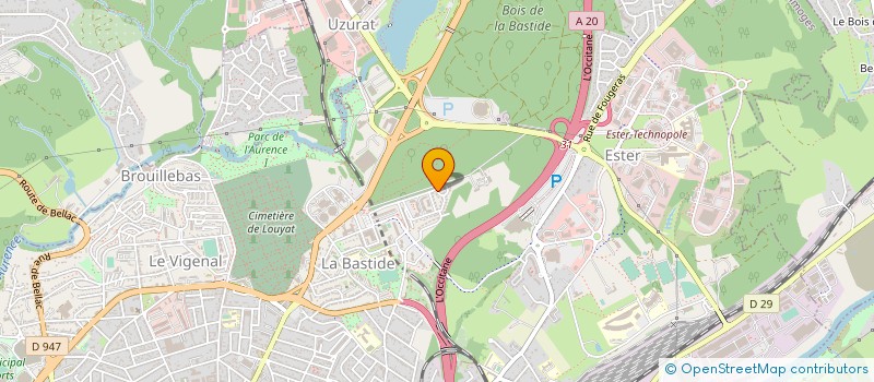 localisation de l'entreprise MONSIEUR RAYMOND CREMOUX à LIMOGES