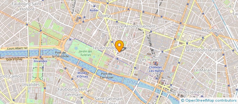 localisation de l'entreprise MONSIEUR RAYMOND CROHIN à PARIS
