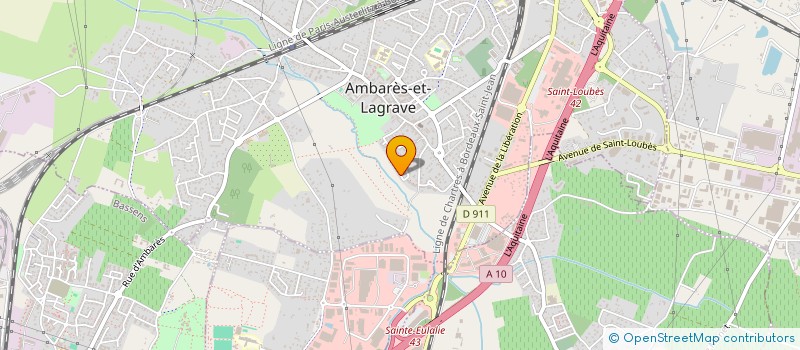 localisation de l'entreprise MONSIEUR RAYMOND DAVIRIN  AMBARES-ET-LAGRAVE