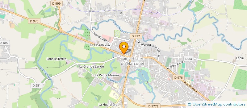 localisation de l'entreprise MONSIEUR RAYMOND DAVY  SAINT-HILAIRE-DU-HARCOUET