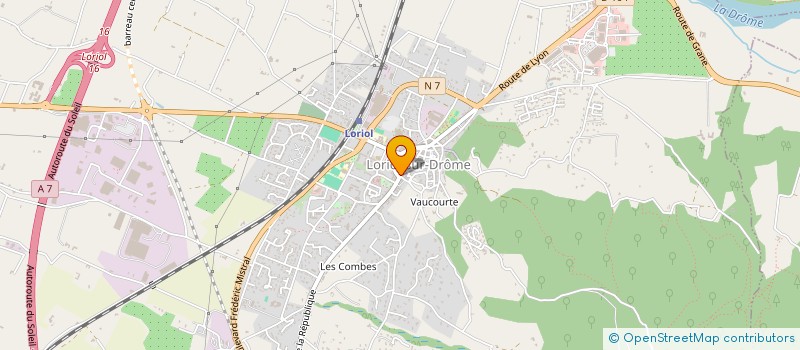 localisation de l'entreprise MONSIEUR RAYMOND DE BRANDT  LORIOL-SUR-DROME