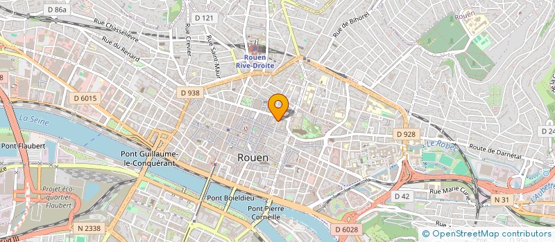 localisation de l'entreprise MONSIEUR RAYMOND DELAUNAY  ROUEN