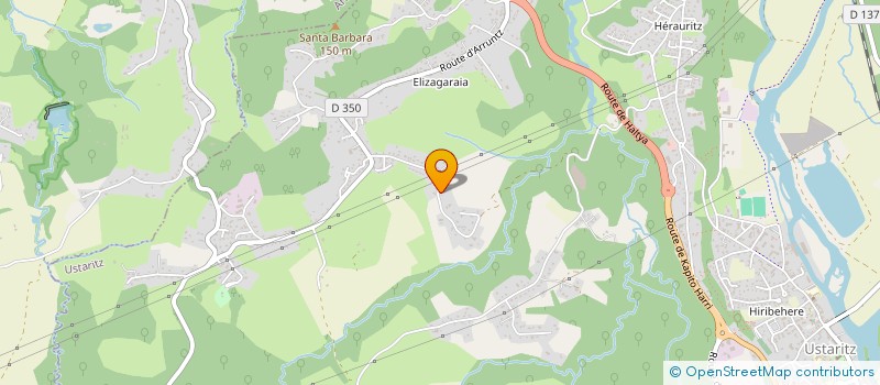 localisation de l'entreprise MONSIEUR RAYMOND DELPIERRE  USTARITZ