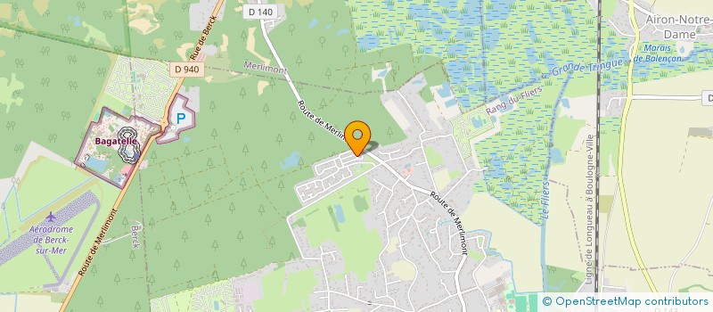 localisation de l'entreprise MONSIEUR RAYMOND DEROSIAUX  RANG-DU-FLIERS