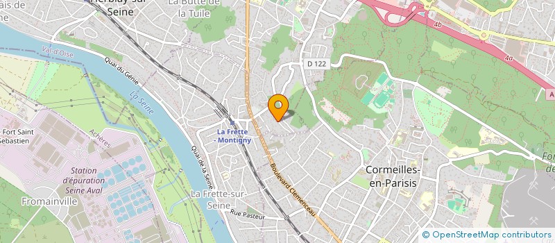 localisation de l'entreprise MONSIEUR RAYMOND DESAUNAY  MONTIGNY-LES-CORMEILLES