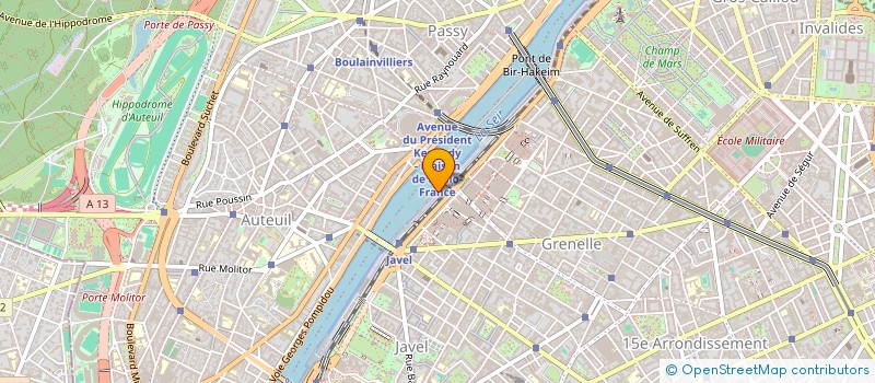 localisation de l'entreprise MONSIEUR RAYMOND DESPARMET à PARIS