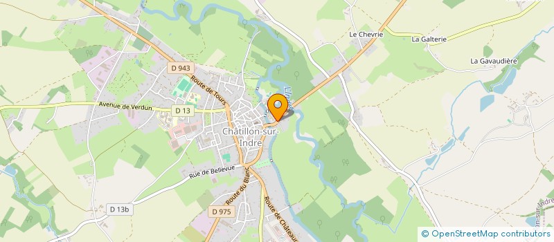localisation de l'entreprise MONSIEUR RAYMOND DIETENBECK  CHATILLON-SUR-INDRE