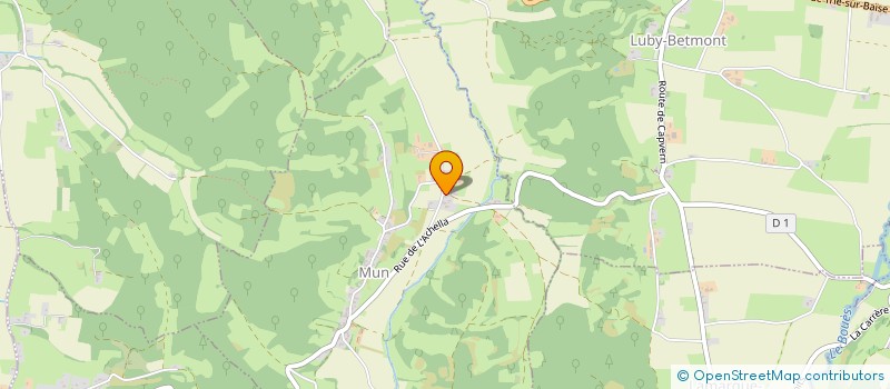 localisation de l'entreprise MONSIEUR RAYMOND DJABALLAH  MUN